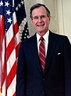 George H. W. Bush, President of the United States, 1989 official portrait.jpg