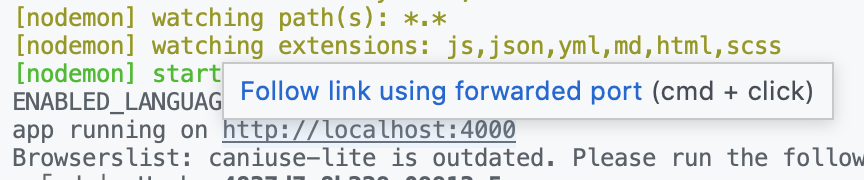 Automatic port forwarding