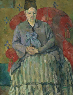 Paul Cézanne (French, Aix-en-Provence 1839–1906 Aix-en-Provence) Madame Cézanne in a Red Armchair About 1877 Oil on canvas, 72.4 x 55.9 cm (28 1/2 x 22 in.) Museum of Fine Arts, Boston, Bequest of Robert Tree Paine, 2nd