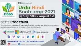 Microsoft Dynamics 365 Urdu Hindi Bootcamp 2021