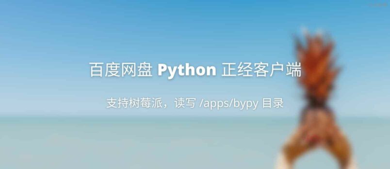 百度网盘 Python 客户端 - 正经客户端，可在树莓派上使用 3