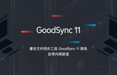 GoodSync 11 限免，著名文件同步工具，可同步 5 台设备，1 年免费，自带内网穿透 26