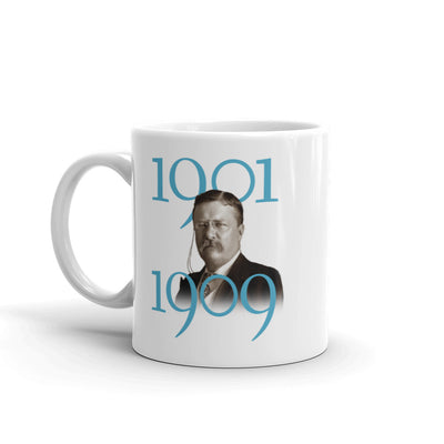 HISTORY Collection Theodore Roosevelt Nine-Tenths of Wisdom White Mug