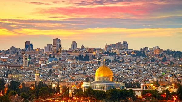 The city of Jerusalem, Israel.