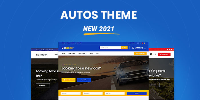 Car Dealer & Autos Theme  (New 2021)  - Download Now! - Cover Image