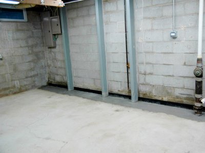 Unfinished basement