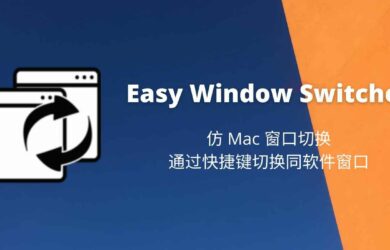 Easy Window Switcher - 仿 Mac 窗口切换，通过快捷键切换同软件窗口[Windows] 27