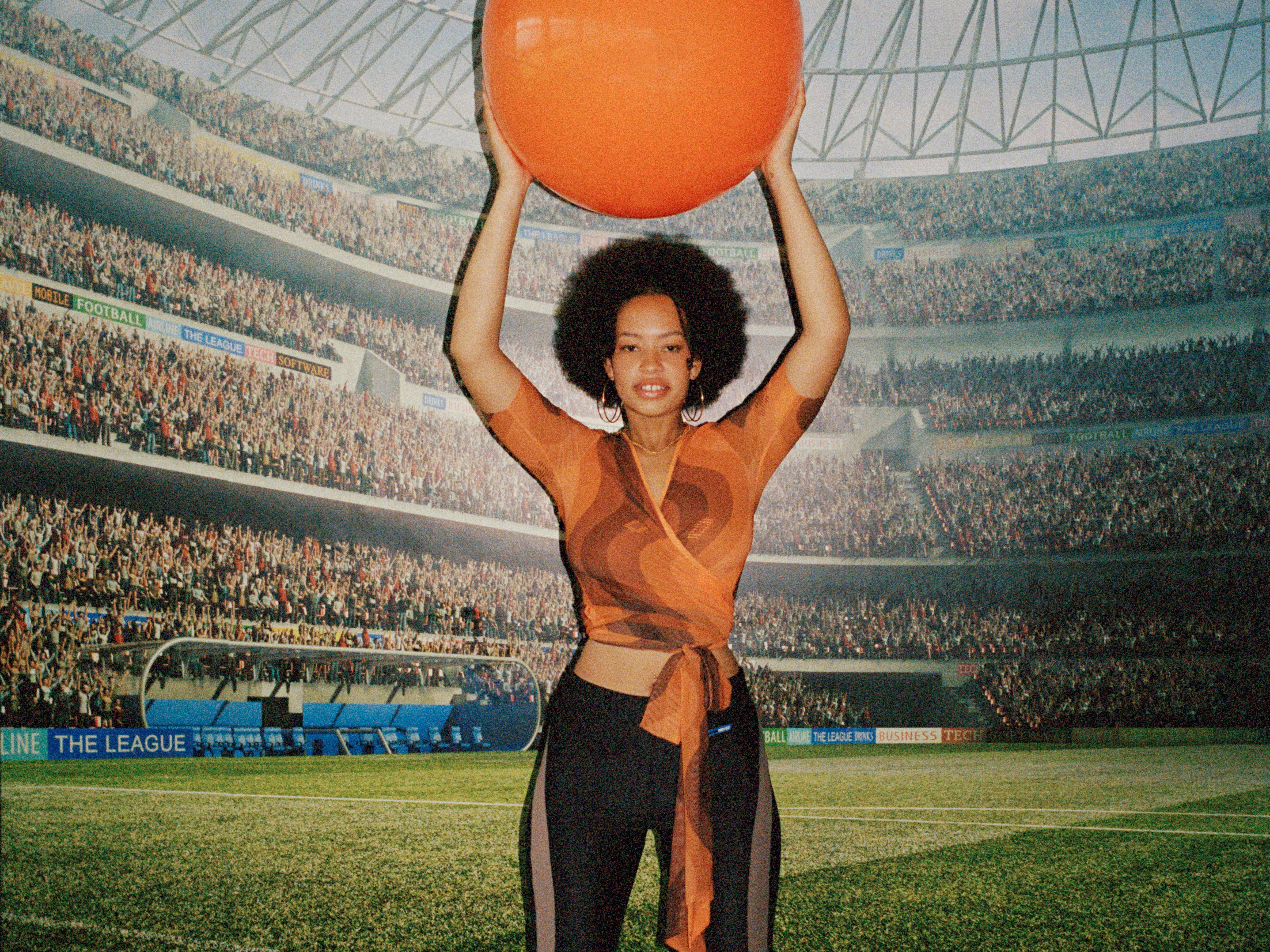 Image may contain Human Person Sphere Malaika Firth Ball and Leisure Activities