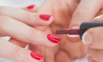 Up to 54% Off No-Chip Vinylux Mani-Pedis at Quince Spa