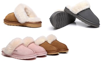 Unisex Muffin Scuff Slippers