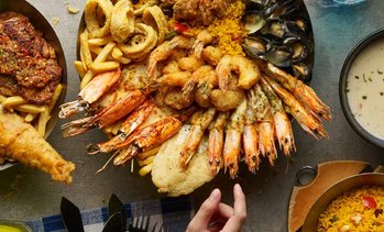 AED 100 Toward Seafood at Fish & Co