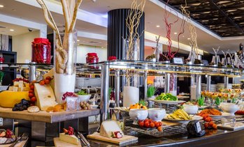 Breakfast Buffet with Drinks: Child (AED 69), Adult (AED 89)