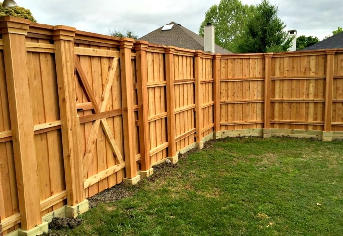 cedar fence