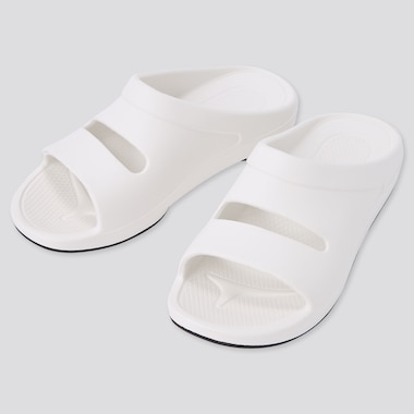 Comfort Sandals, Off White, Medium