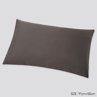 Airism King Size Pillowcase, Dark Brown, Medium