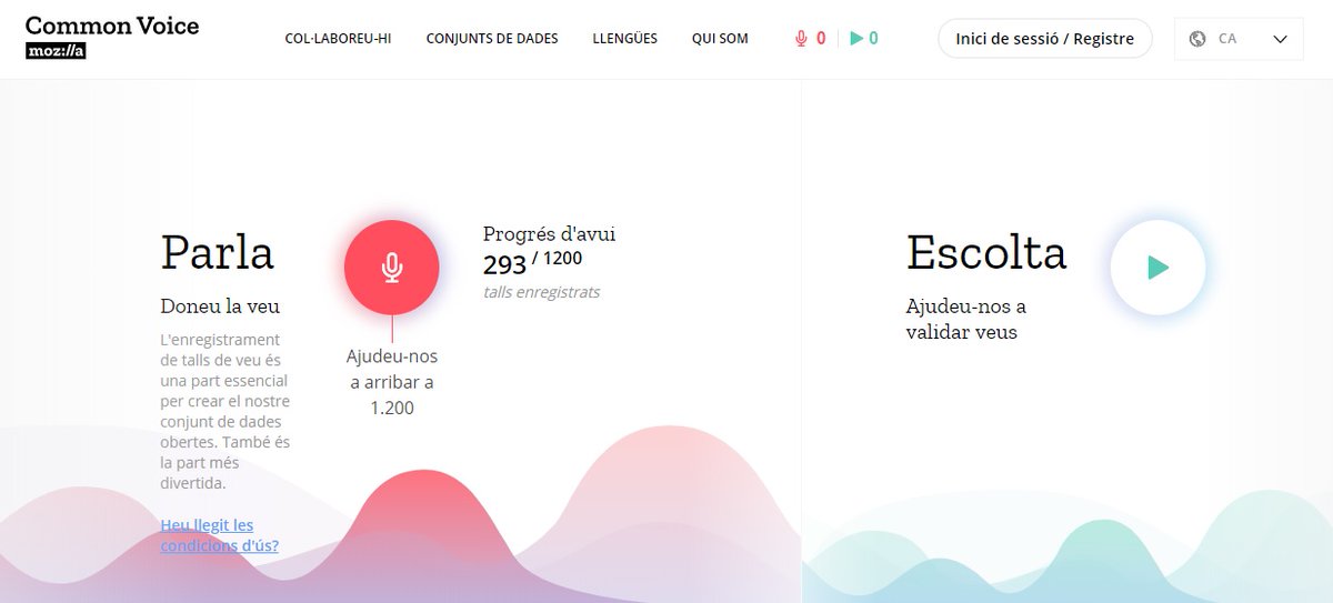 Projecte CommonVoice en català