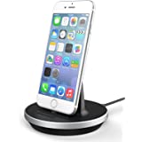 Encased iPhone 7 Charger Dock, Fast Charge Desktop Charging Stand (case Compatible) DockMate² MFI Certified Lightning Charger