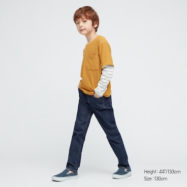 Kids Ultra Stretch Denim Pull-On Slim-Fit Pants (Online Exclusive), Blue, Medium