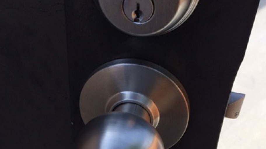 door knob and lock