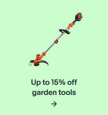 Up to 15% off garden tools