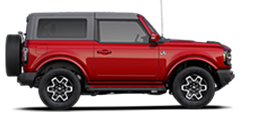 2021 Ford Bronco outer banks in race red