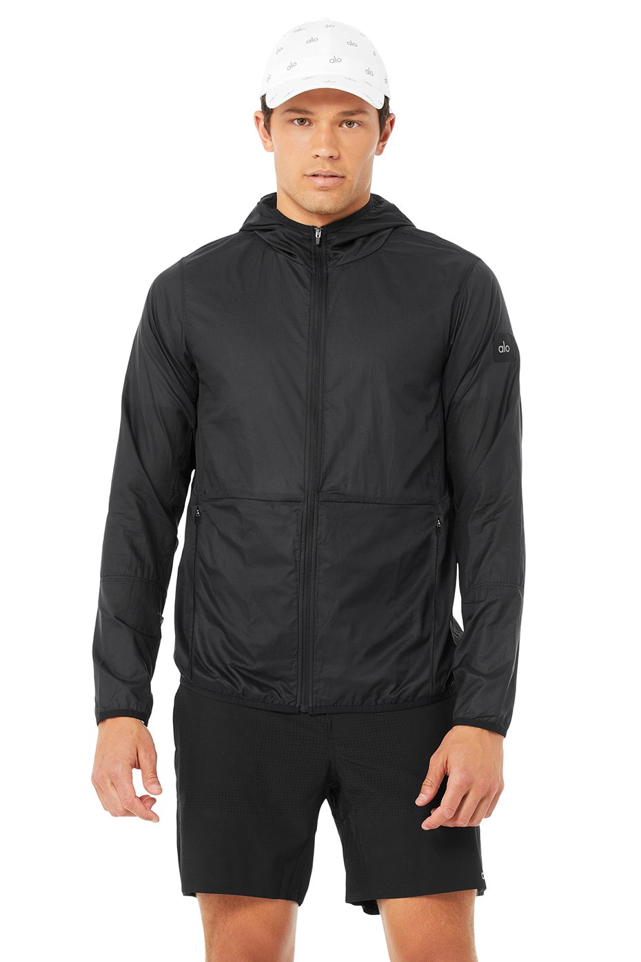 Repeat Running Jacket - Black