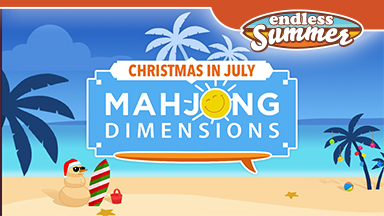 Christmas in July Mahjong Dimensions