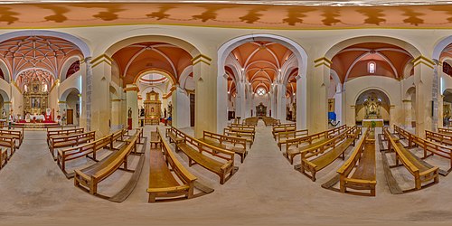 Panorámica esférica de San Andrés, Calatayud, España, 2014-12-29, DD 01-176 HDR PAN.JPG