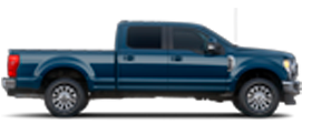 Ford Super Duty® F-250 LARIAT Crew Cab 2022 en Antimatter Blue