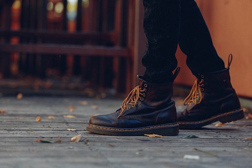 La Mode, Bottes, Chaussures, Cuir