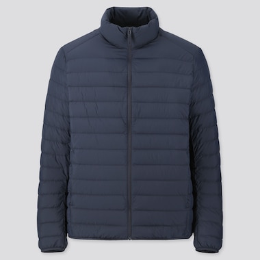 Men Ultra Light Down Jacket, Navy, Medium