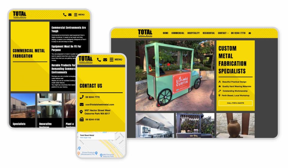 Total Sheet Metal Website