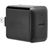 Amazon Basics 18W One-Port USB-C Wall Charger for Tablets and Phones with Power Delivery - Black