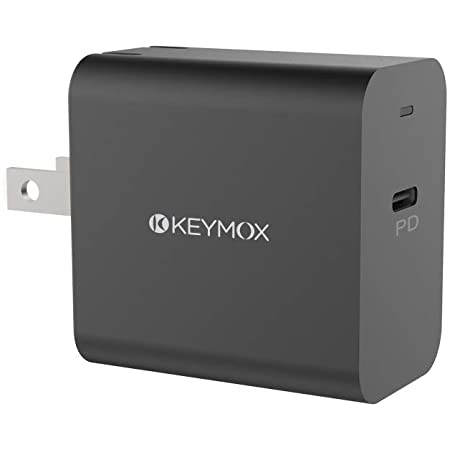 iPhone 12 Charger, Keymox Fast Charger with 18W USB C Power Adapter, Foldable PD Adapter for, iPhone 12/12 Mini / 12 Pro / 12 Pro Max / 11 / X, iPad Pro, Pixel, Galaxy and more