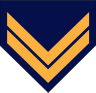 Insignia of a Hellenic air force sergeant, professional hoplite.