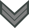 Insignia of a draftee Hellenic army sergeant belonging to the infantry.