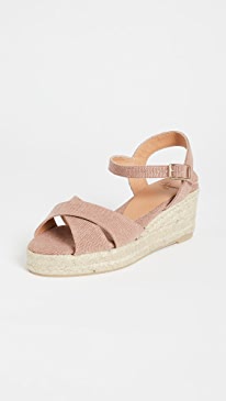 Castaner - Blaudell Crisscross Low Wedge Espadrilles