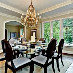 Staged dining room in D.C.