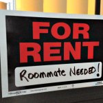 Roommate needed sign