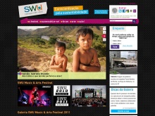 Site do festival de rock SWU