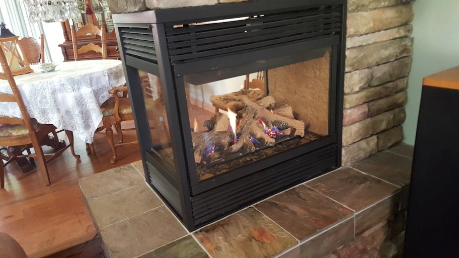 gas fireplace