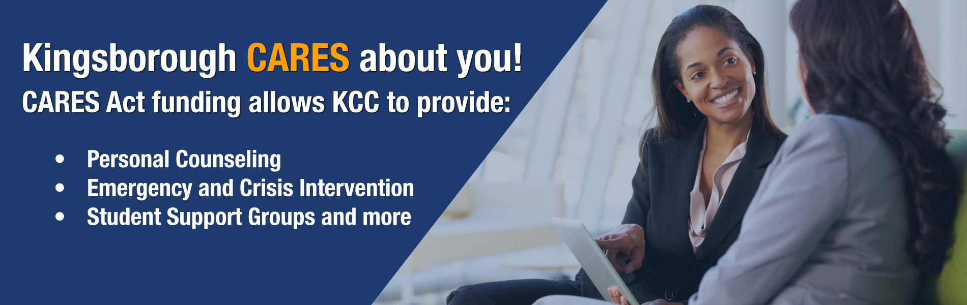 Kingsborough CARES about you!