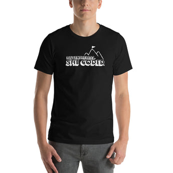 SheCoded Short-Sleeve Unisex T-Shirt