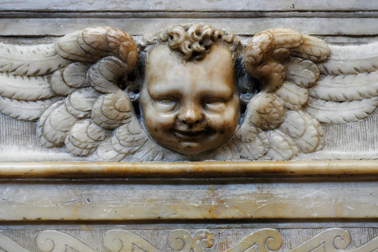 Siena dome angel