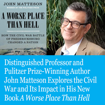 Cover image for John Matteson Explores the Civil War and Its Impact in His New Book "A Worse Place Than Hell"