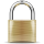 Gold padlock