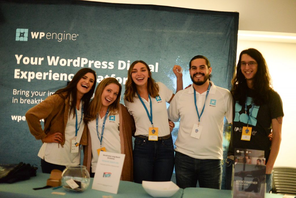 WP Engine staff smiling