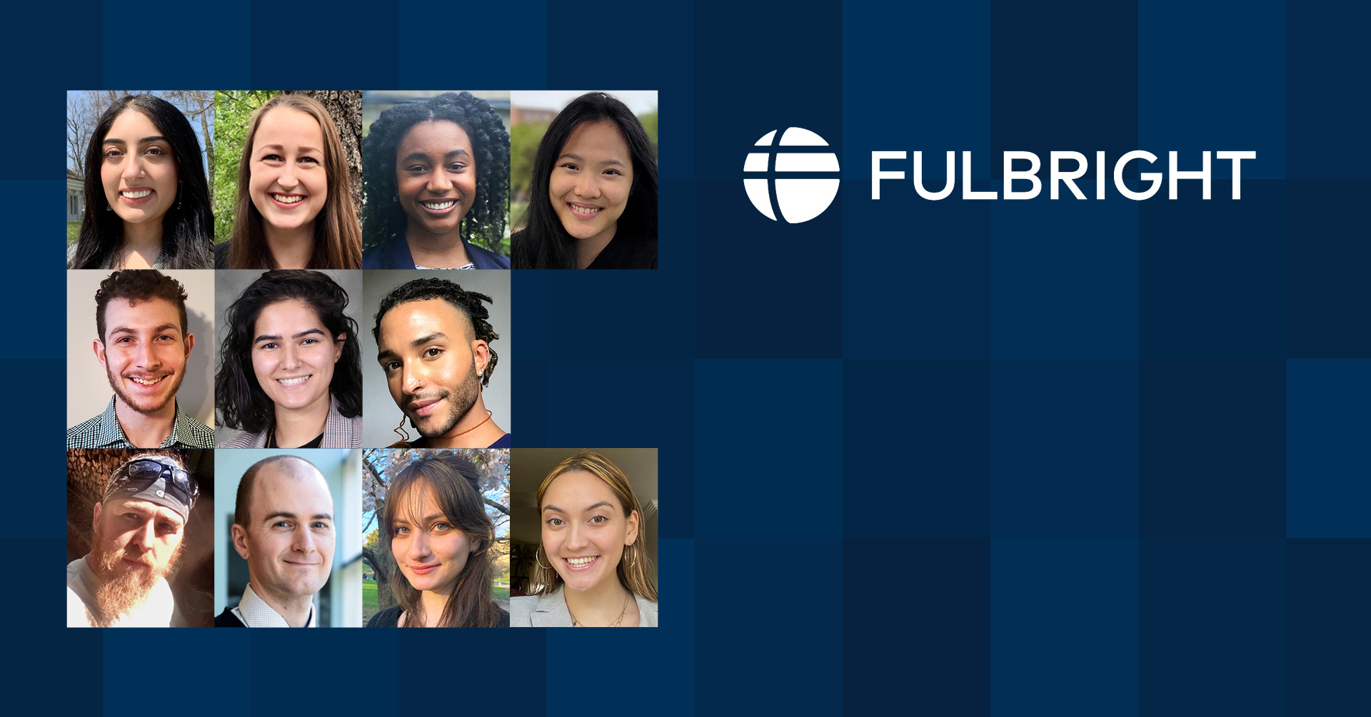 2021 FULBRIGHT SCHOLARSHIP WINNERS GRAPHIC