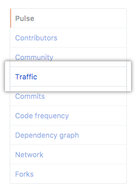 Traffic tab