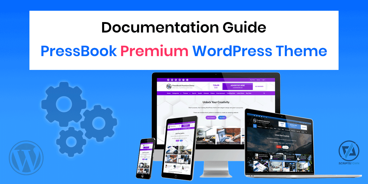 Documentation Guide for the PressBook Premium WordPress Theme
